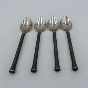 Cambridge Silver Carera Tablespoon Place Spoon 18/10 Stainless Set/4 Flatware